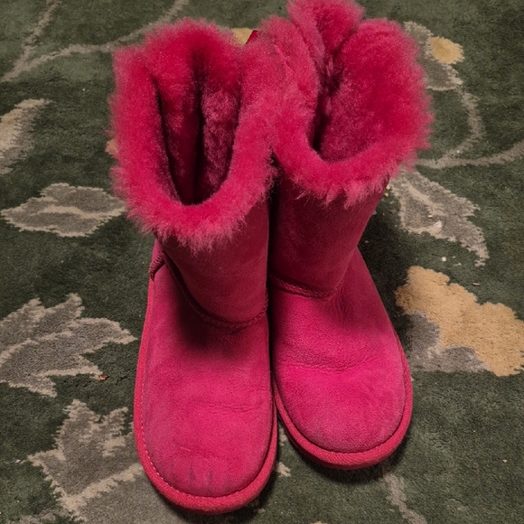 UGG Other - UGG Kids Pink Rain & Snow Boots
